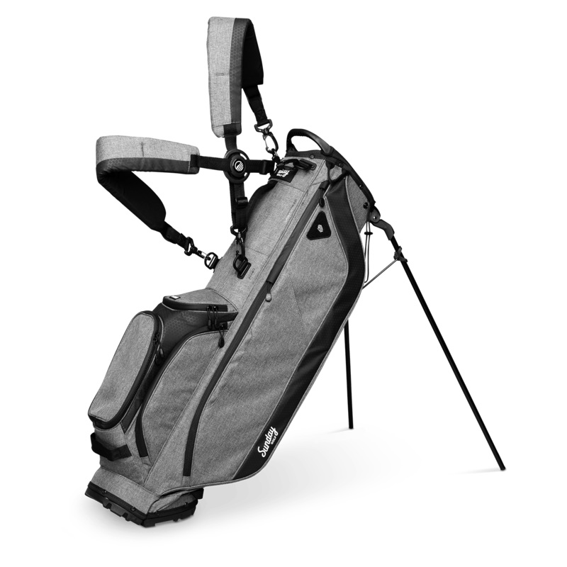 Sunday Golf Ryder | Heather Gray Full Size Stand Bag