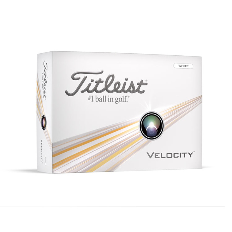 Titleist Velocity Golf Balls – White