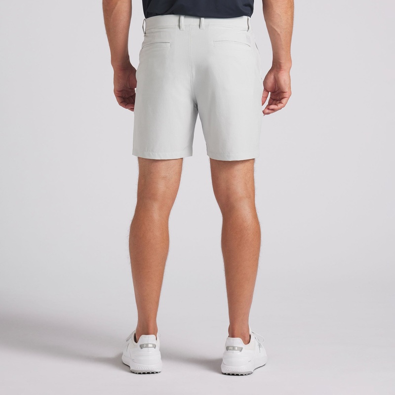 101 Solid 7″ Golf Shorts | Ash Gray