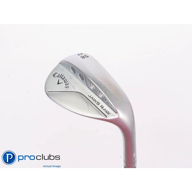 Callaway JAWS RAW 58*(8*) Wedge – DG Tour Issue Spinner Wedge Flex #444514