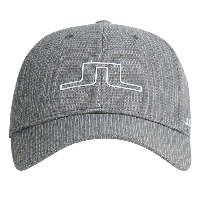 J.Lindeberg Caden Golf Cap Gray Melange – FW23