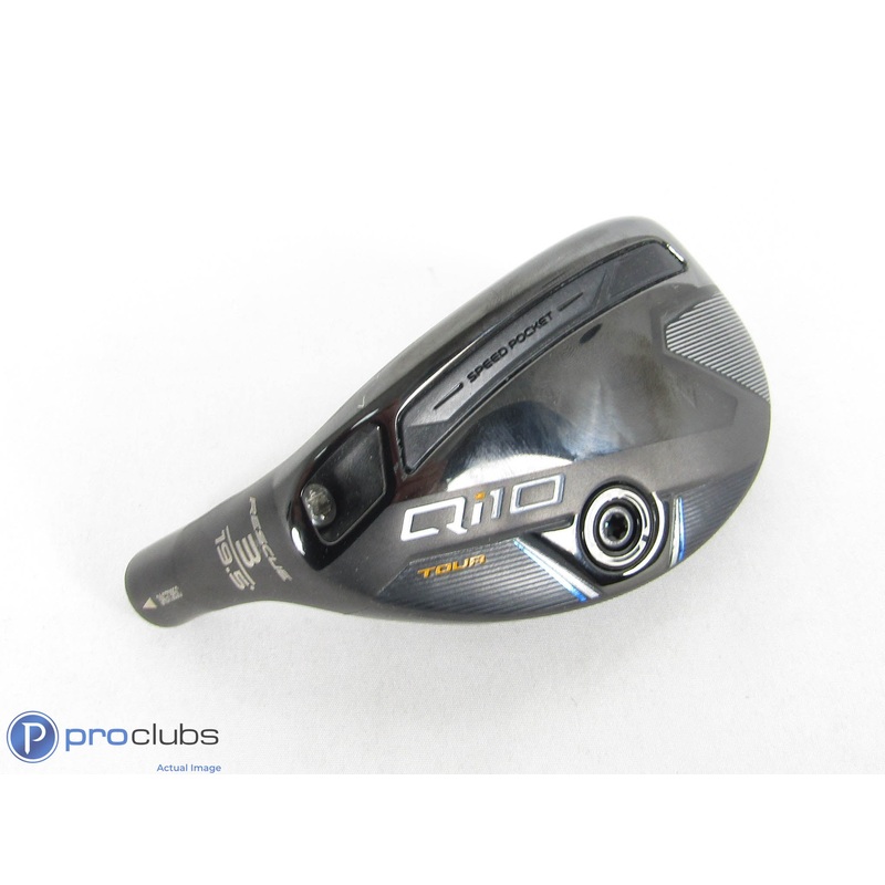 Left Handed! TaylorMade Qi10 Tour Rescue 19.5* 3 Hybrid – Head Only – 432332
