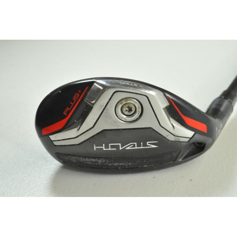 LEFT HANDED TaylorMade Stealth Plus Rescue 3-19.5* Hybrid Stiff Graphite #191652