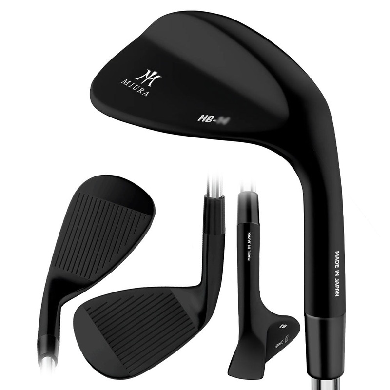 Miura Tour Series Black High Bounce QPQ Wedge – 24 Men