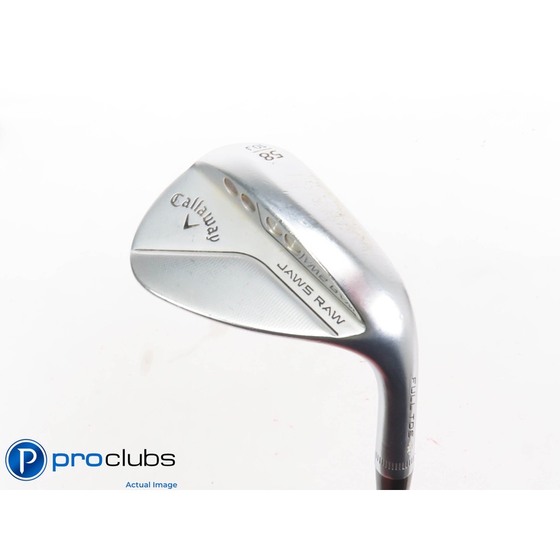 Nice Callaway JAWS RAW FULL TOE 58*(10*) WEDGE J-Grind – Modus Wedge Flex 429795