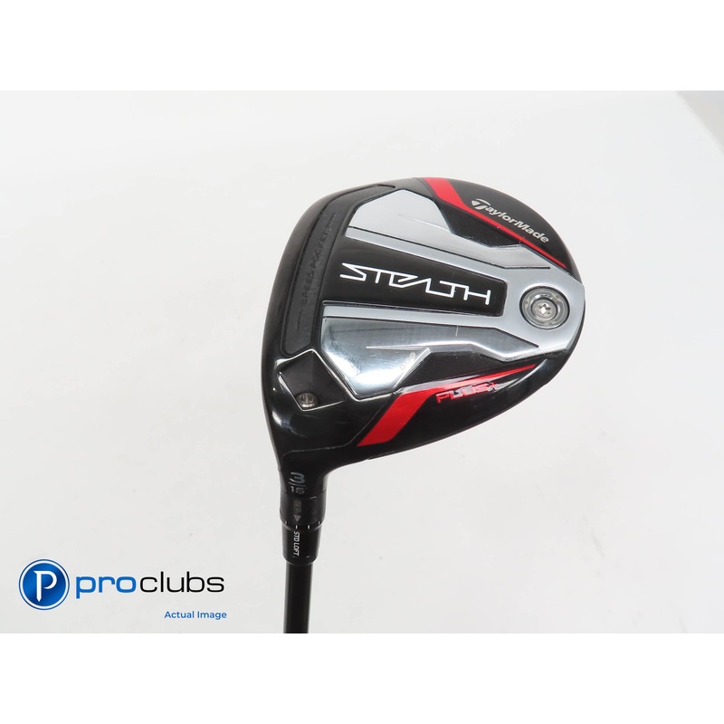 Nice Left Hand TaylorMade Stealth Plus+ 15* 3 Wood – HZRDUS SMOKE RED RDX 5.5