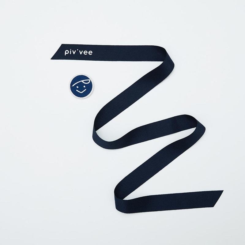 Piv’vee Logo Patch & Ribbon for Sun Visor