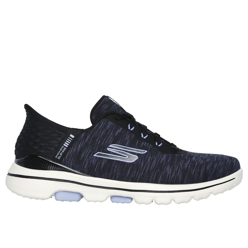 Skechers Women’s Slip-ins: GO GOLF WALK 5 Golf Shoe – Black/Lavender