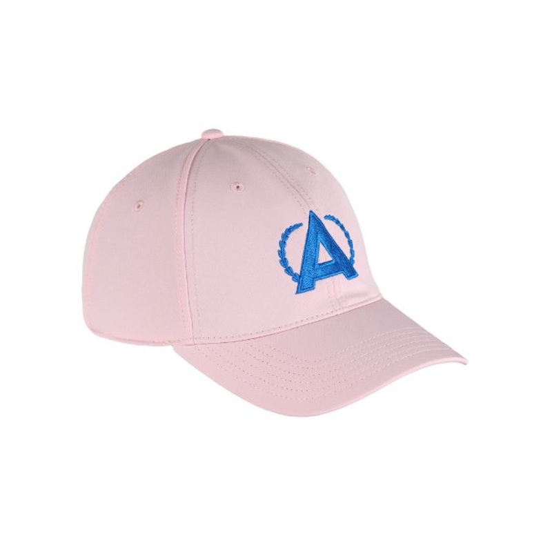 Annika Pink Aerosphere Tech Fabric Cap