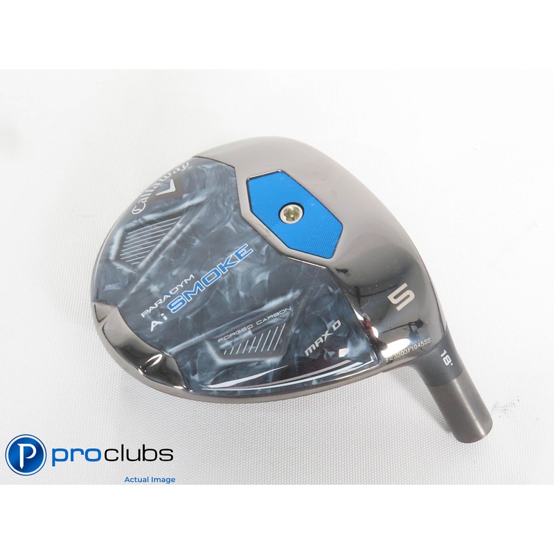 Callaway PARADYM Ai Smoke MAX D 18* 5 Wood – Head Only – 433454