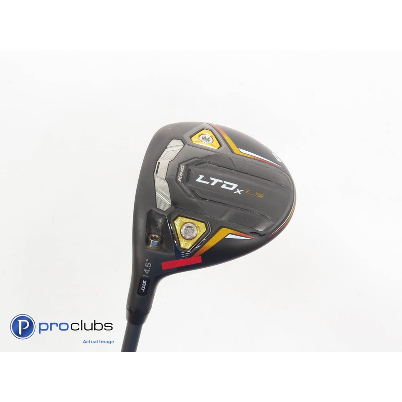 Left Handed Cobra LTDx LS 14.5* 3 Wood – Hzrdus Smoke iM10 Regular Flex – 358812