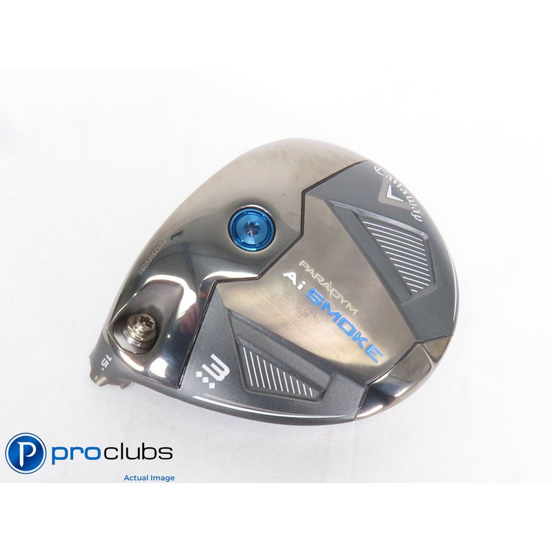 Mint! Left Handed Callaway PARADYM Ai Smoke Triple Diamond 15* 3 Wood – 430227