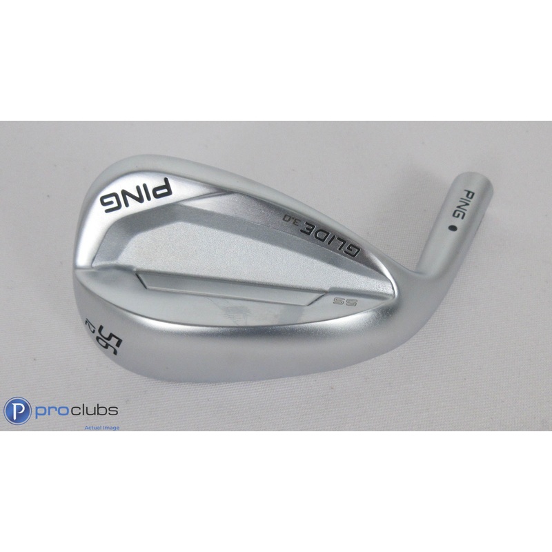 New! Left Handed Ping Glide 3.0 56*(12) SS Grind -Head Only Wedge – 377654