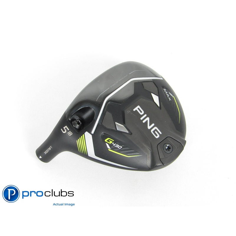 Nice! Left Handed PING G430 MAX 18* 5 Wood – Head Only – 428302