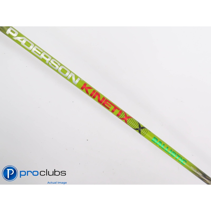 PADERSON KINETIXX BALLISTIC KG70-D30 Stiff Flex DRIVER SHAFT TaylorMade 441180