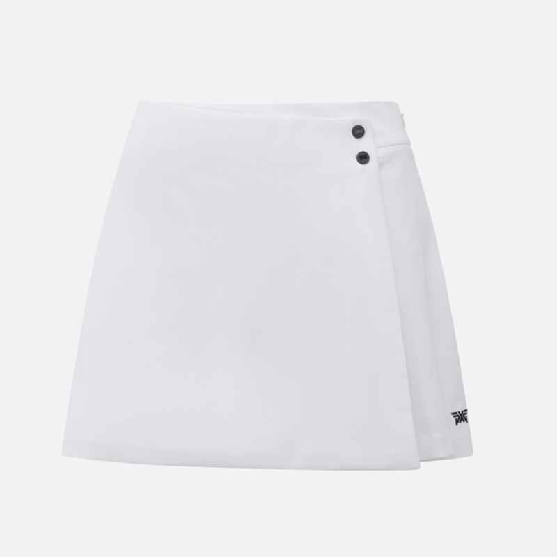 PXG KOREA WOMENS SUMMER WRAP PLEATED SKIRT