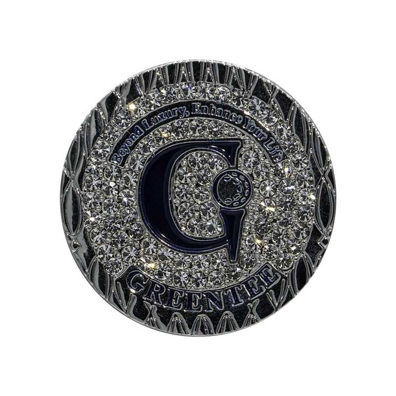 Greentee Logo Ball Marker 2024 – Crystal