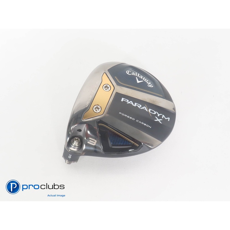 Left Handed Callaway Paradym X 15* 3 Wood – Head Only – L/H – 381413