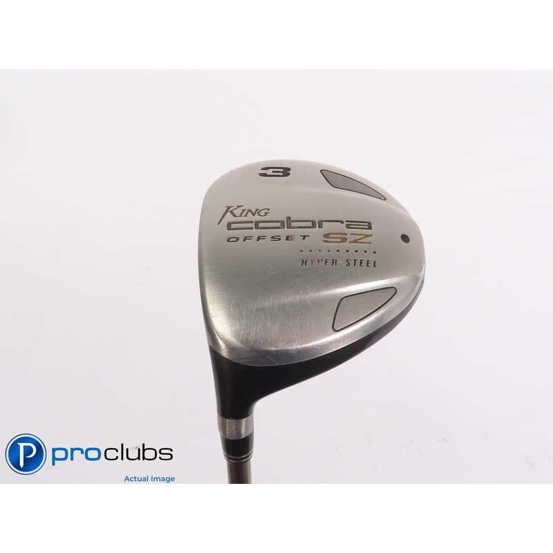 Left Handed Cobra SZ Offset Hyper Steel 3 Wood – Aldila 50g Senior Flex – 435785