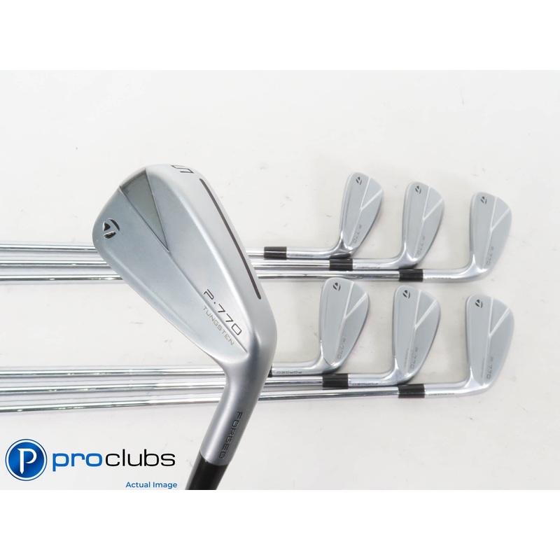 Nice TaylorMade ’23 P-770 5-PW,AW IRON SET – KBS $Taper Lite Stiff Flex 420704