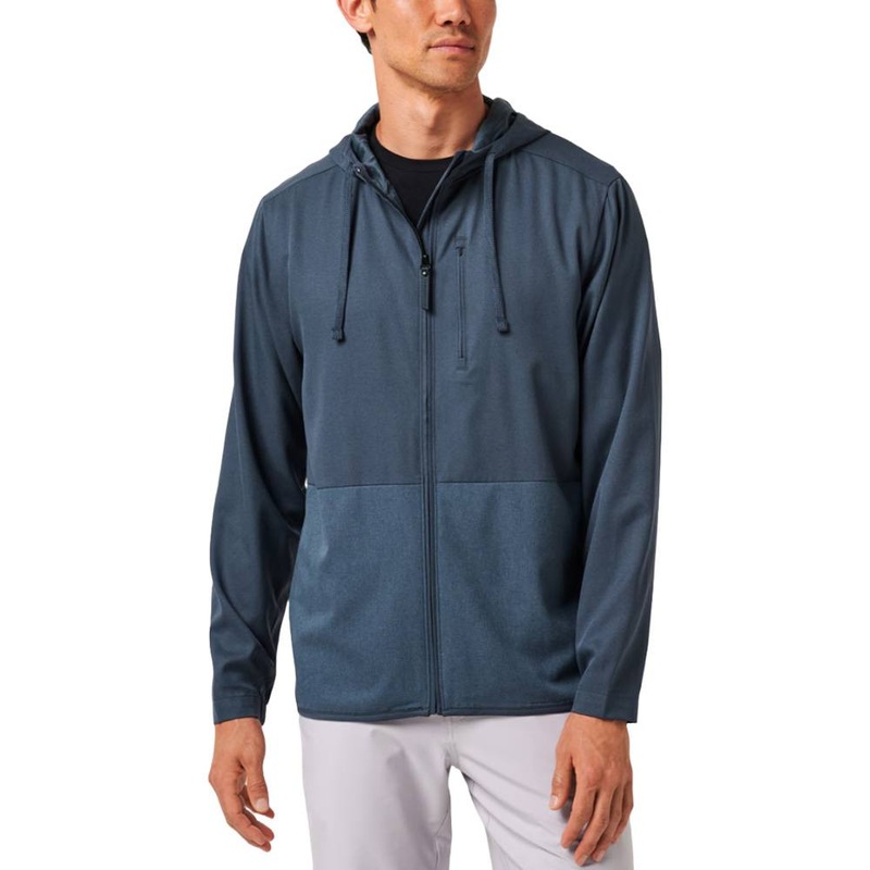 TravisMathew Deepspace Full Zip Golf Jacket Mood Indigo/Vintage Indigo – SS25 Men