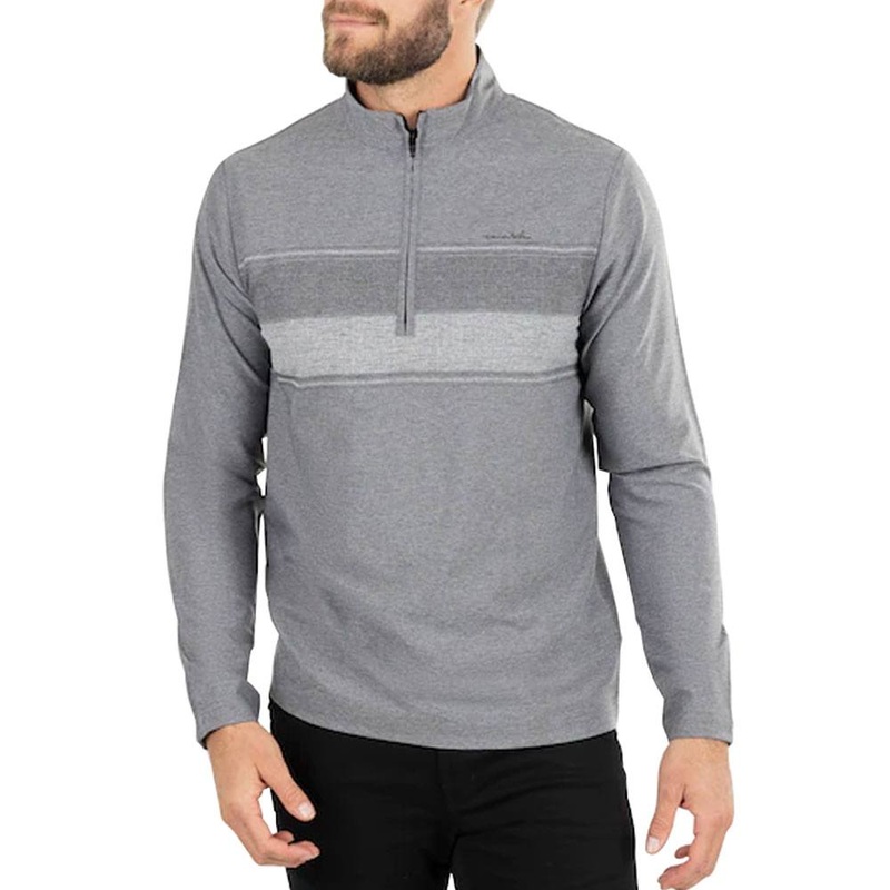 TravisMathew Low Roller Golf Jacket Heather Black – FW22 Men