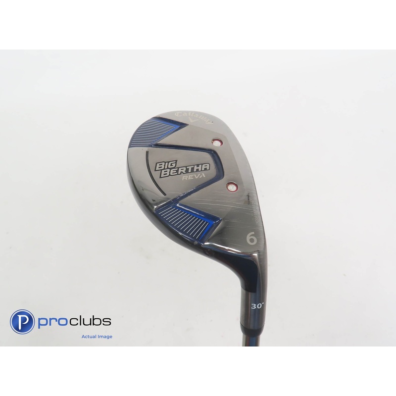 Ladies Callaway Big Bertha REVA 30* 6 Hybrid – UST Recoil ES Senior Flex 357576