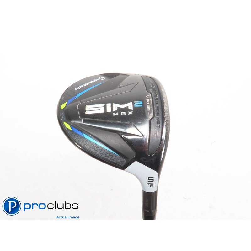 Ladies TaylorMade SIM 2 MAX 18* 5 Wood – Aldila NV 45g Ladies Flex #427541