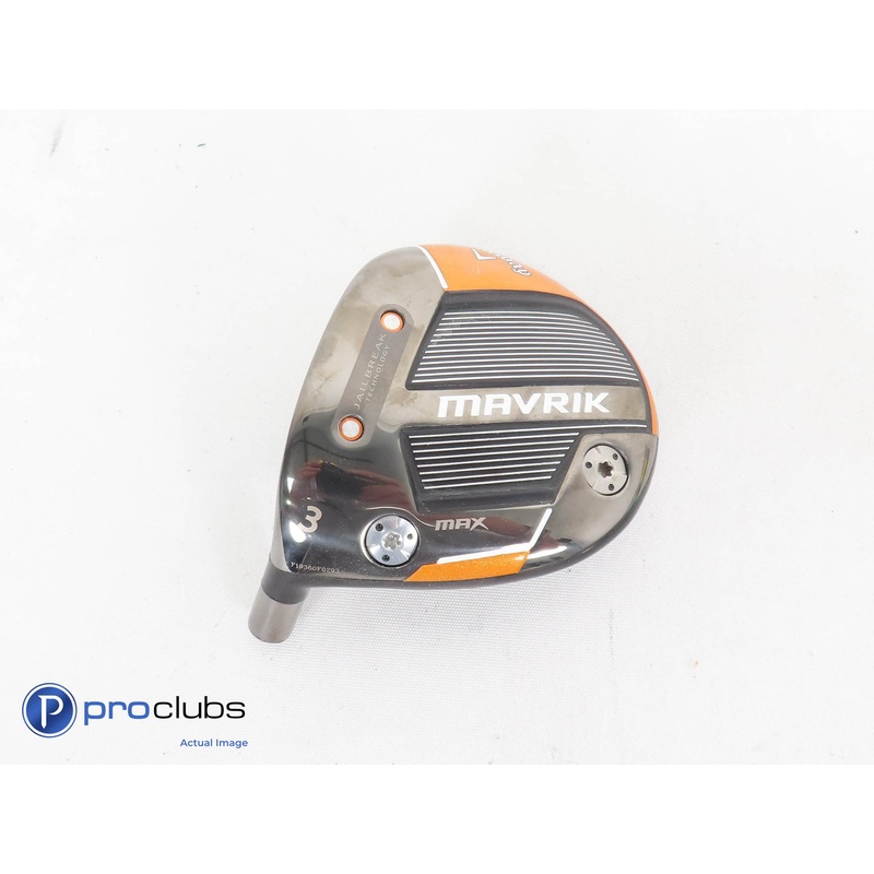 Left Handed Callaway Mavrik MAX 15* 3 Wood – Head Only – L/H 277377