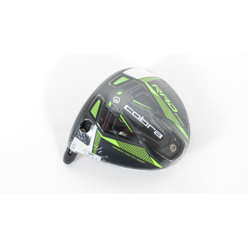 NEW -Left Handed- COBRA RAD SPEED 10.5 DRIVER (Head Only) w/ADAPTER #308432