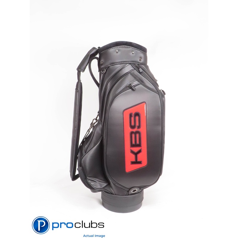 Nice KBS Staff Golf Bag w/Rainhood – Black 440289