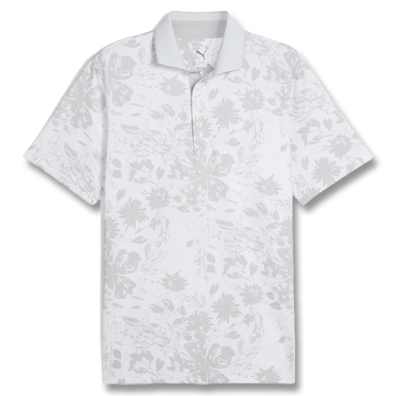 PUMA MATTR Rose Golf Polo White – SS25 Men
