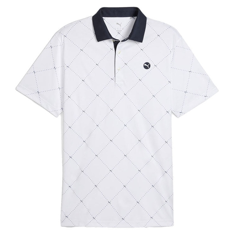 Puma Pure 2.0 Argyle Golf Polo Shirt