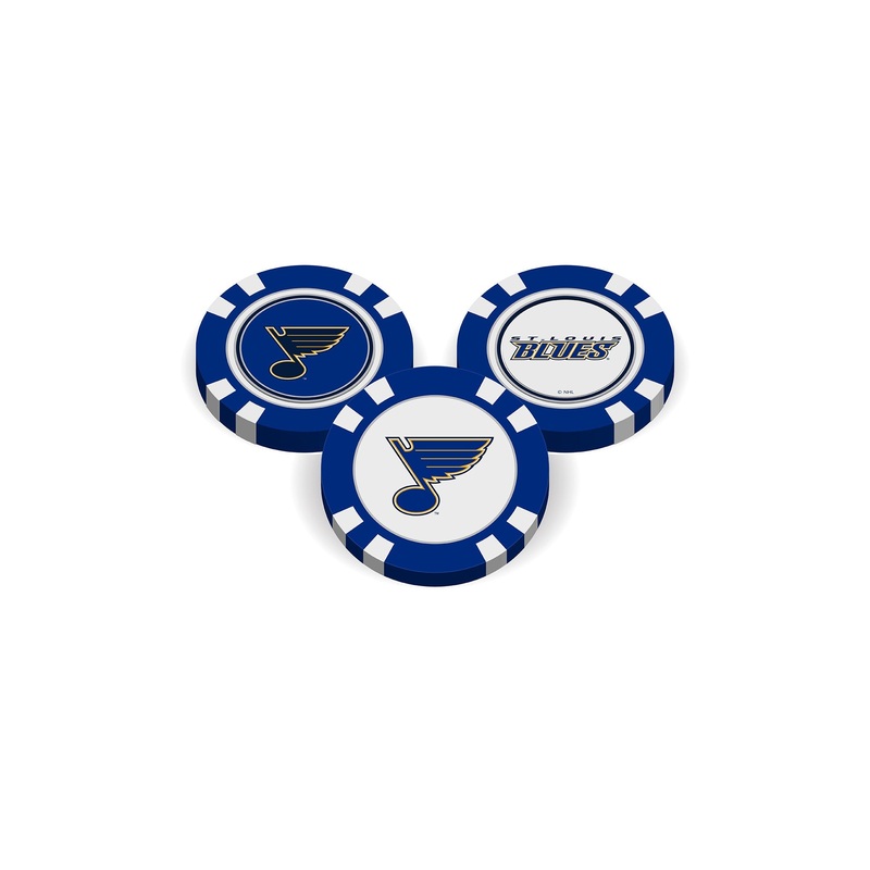 Team Golf STL Blues Ball Markers