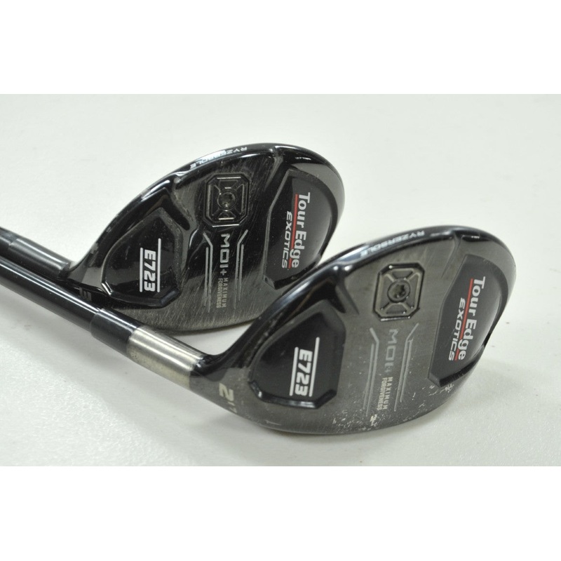 Tour Edge Exotics E723 2 and 3 Hybrid Set Stiff RH Tensei Blue Graphite # 198182