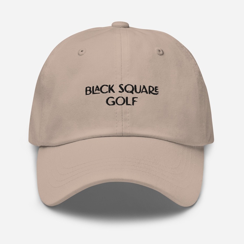 Black Square Golf Classic Golf Hat