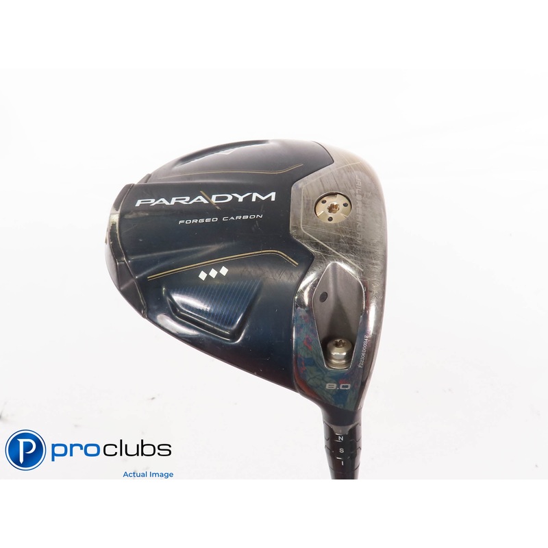 Callaway PARADYM Triple Diamond 8* Driver – Denali Blue 60g 6.0 Stiff – 443706