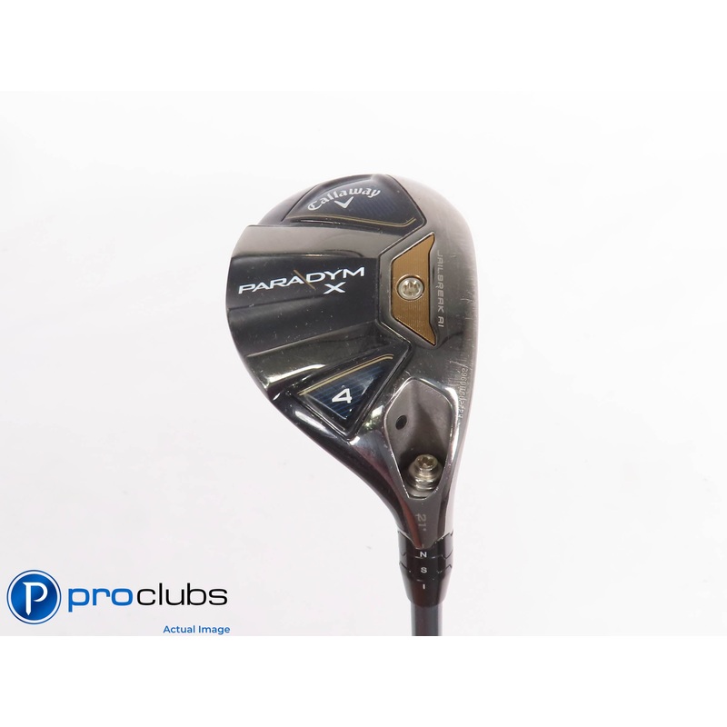 Callaway PARADYM X 21* 4 HYBRID – HZRDUS Gen4 65g 5.5 Regular Flex 438344