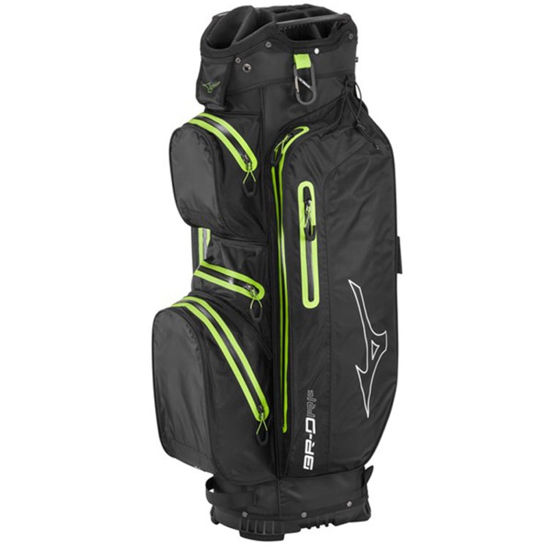 Mizuno BR-DRI Golf Cart Bag – Black/Green
