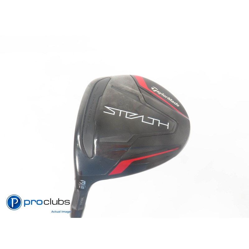 Nice Left Handed TaylorMade STEALTH 15* 3 WOOD – Accra FX 160 Stiff Flex 381835
