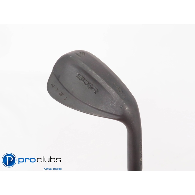 Nice! SCOR Golf 4161 Forged V-Sole Black 41* Wedge – KBS 115 Regular Flex 447457