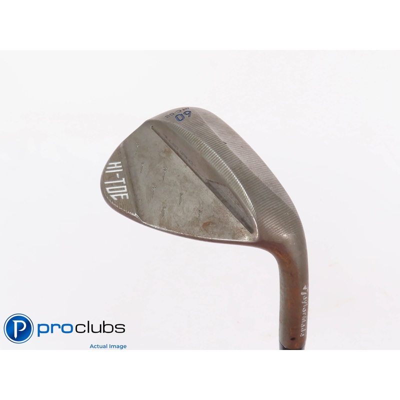 Nice! TaylorMade Hi-Toe4 Raw ATC-Grind 60*(8*) Wedge – MMT 105 Stiff Flex 448144