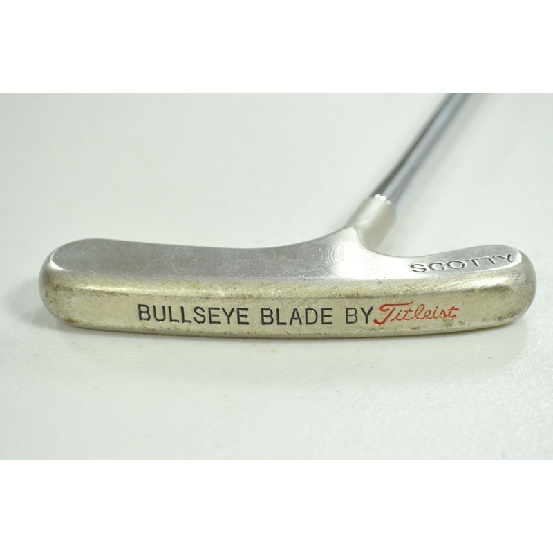 Titleist 2002 Scotty Cameron Bulls Eye Platinum Blade 35″ Putter Steel # 198262