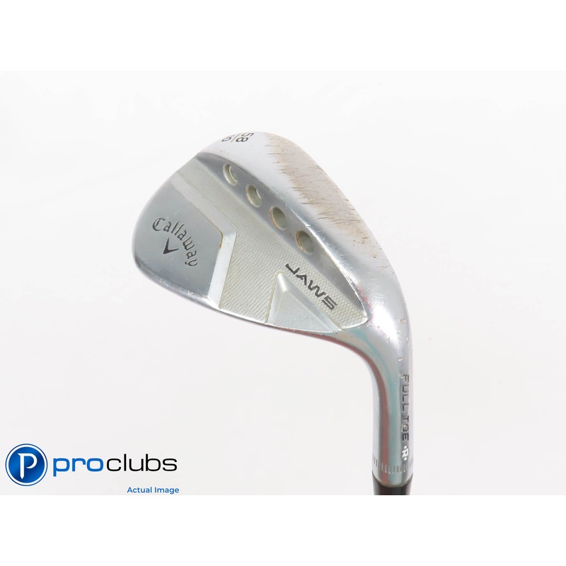 Callaway JAWS FULL TOE 58*(10*) WEDGE – DG Spinner Wedge Flex Steel 438871