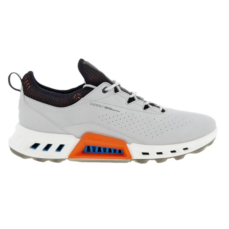ECCO BIOM C4 Spikeless Golf Shoes Concrete/Black – SS23 Men