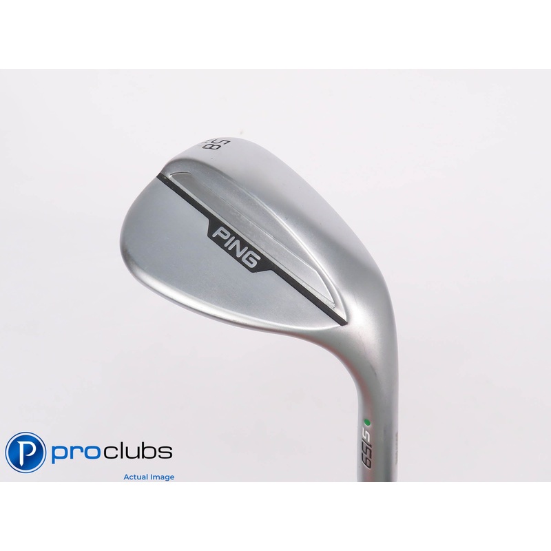 Excellent! PING S159 Green Dot H-Grind 58*(8*) Wedge – Modus3 Regular – 448269