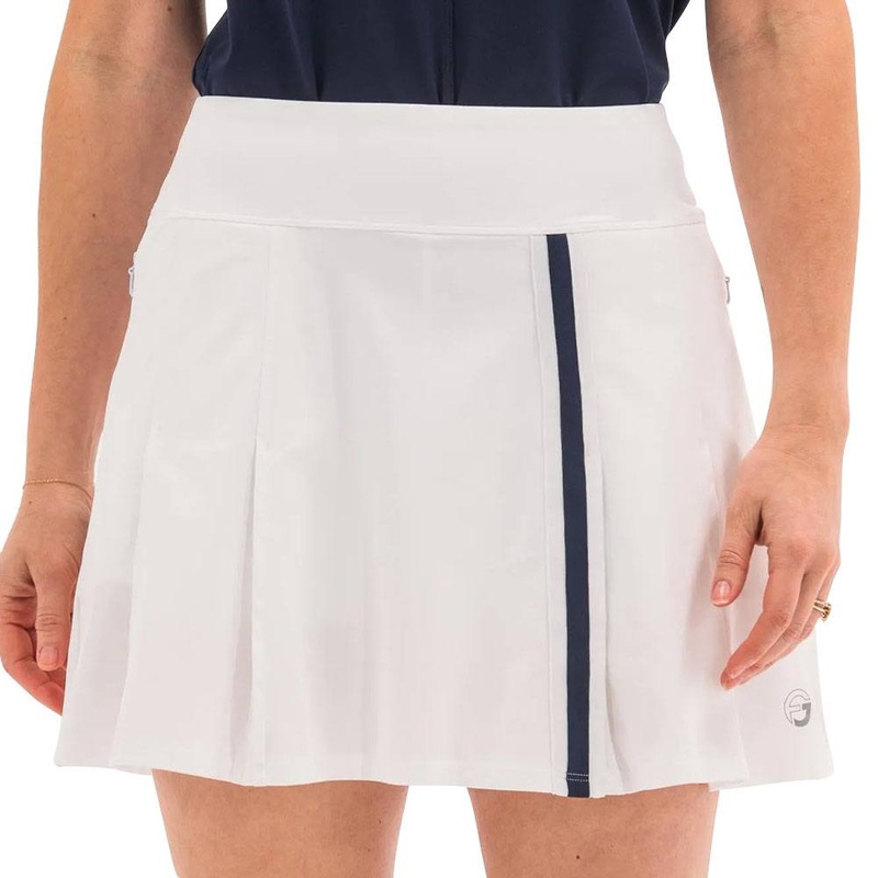 Foray Golf Pleated Golf Skirt White – 23 Women