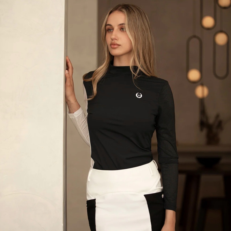 GFJ Women Mesh Long Sleeve