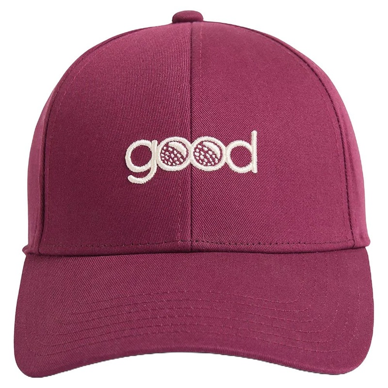 GoodGood Golf Wild Berry Golf Cap Red/White – FA24 Men