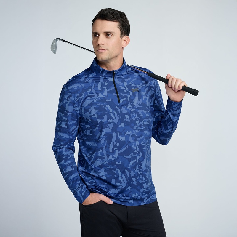 Men’s Essential Fairway Camo 1/4 Zip Pullover
